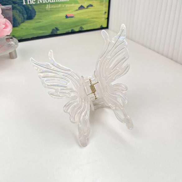 Women's Handmade Pvc Small Fresh Style Mermaid Shark Hair Grab Clip