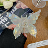 Women's Handmade Pvc Small Fresh Style Mermaid Shark Hair Grab Clip