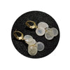 Women's Handmade Shell Tassel Earrings Geometric Forest Style Elegant Fashion Ear Jewelry With Silver Needle