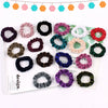 Women's Handmade Velvet Scrunchie Hair Ring With Voluminous Gathered Design Cloth Sporty Fashion Hair Accessory