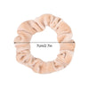 Women's Handmade Velvet Scrunchie Hair Ring With Voluminous Gathered Design Cloth Sporty Fashion Hair Accessory