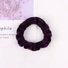 Women's Handmade Velvet Scrunchie Hair Ring With Voluminous Gathered Design Cloth Sporty Fashion Hair Accessory