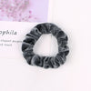 Women's Handmade Velvet Scrunchie Hair Ring With Voluminous Gathered Design Cloth Sporty Fashion Hair Accessory
