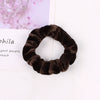 Women's Handmade Velvet Scrunchie Hair Ring With Voluminous Gathered Design Cloth Sporty Fashion Hair Accessory