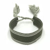 Women's Handmade Woven Cloth Bow Bracelet Decorative Fashion Jewelry Accessories