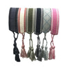 Women's Handmade Woven Cloth Bow Bracelet Decorative Fashion Jewelry Accessories