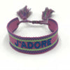 Women's Handmade Woven Cloth Bow Bracelet Decorative Fashion Jewelry Accessories