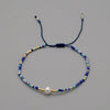 Women's Handwoven Natural Pearl Beaded Bracelet