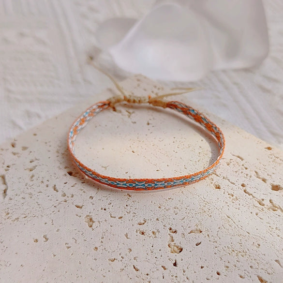 Women's Handwoven Natural Pearl Beaded Bracelet
