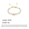 Women's Handwoven Turquoise Geometric Natural Pearl Bracelet