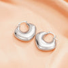 Women's Heavy Industry Exaggerated Geometric Ushaped Copper Electroplated Earrings