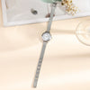 Women's Highclass Cold Style Niche Quartz Watch Alloy Case And Strap Round Dial Simple Elegant Retro