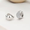 Women's Highend Geometric S925 Sterling Silver Electroplated Water Drop Earrings