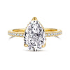 Women's Highend Geometric S925 Sterling Silver Ring With 8A Zircon Inlaid And Electroplated Design