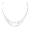 Women's Highend Light Luxury Metal Snake Bone Clavicle Necklace With Geometric Style And Electroplating