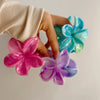 Women's Highend Plastic And Resin Hairpin With Baking Paint Egg Flower Design