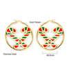 Women's Highend Stainless Steel Christmas Stocking And Tree Earrings With Electroplated Geometric Festive Design Wholesale