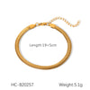 Women's Highgrade Stainless Steel Cuban Chain Bracelet With Geometric And Water Drop Pattern Inlaid Zircon