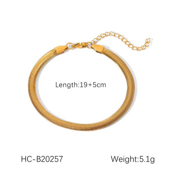 Women's Highgrade Stainless Steel Cuban Chain Bracelet With Geometric And Water Drop Pattern Inlaid Zircon