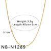 Women's Hollow Ball Chain Multilayer Summer Clavicle Chain Stainless Steel Necklace With Leaf Rhombus Star Geometric Pattern Furnace Vacuum Plating 18K
