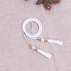 Women's Imitation Leather Thin Rope Belt Waist Accessories With Tassel For Clothing Decoration