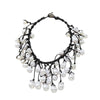 Women's Imitation Pearl Geometric Multilayer Handmade Necklace Choker Clavicle Chain