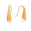 Women's Ins Cold Style Geometric 316L Stainless Steel Goldplated Earrings