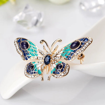 Womens Insect Plating Alloy Brooches Nhdr142858