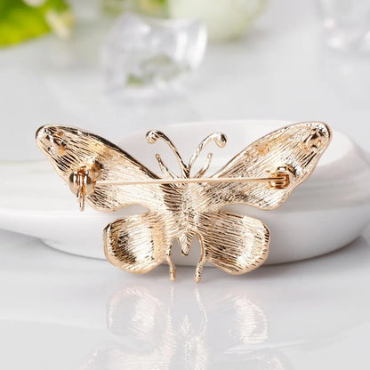 Womens Insect Plating Alloy Brooches Nhdr142858