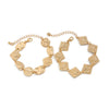 Women's Iron Geometric Bracelet With Electroplating Jewelry