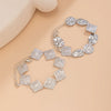 Women's Iron Geometric Bracelet With Electroplating Jewelry