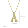 Women's Jewelry Copper And Brass Electroplated Letter Pendant Ochain Necklace