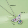 Women's Jewelry Copper Pendant Necklace With Angel Wings Animal Zodiac Pattern 18K Gold Plated Light Luxury Style
