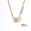Women's Jewelry Copper Twisted Chain Electroplated Electrocardiogram Clavicle Chain Niche Small Waist Chain Simple Elegant Trendy