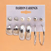 Women's Jewelry Crystal Alloy Retro Natural Style Butterfly Microinlay Earrings