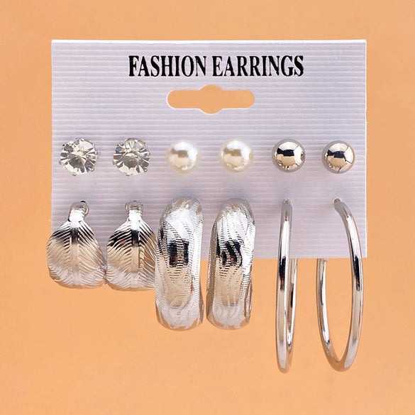 Women's Jewelry Crystal Alloy Retro Natural Style Butterfly Microinlay Earrings