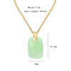 Women's Jewelry Geometric Light Luxury Style Titanium Steel And Copper Necklace With Electroplating Treatment