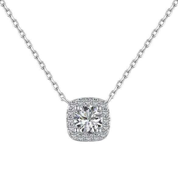 Women's Jewelry Set S925 Sterling Silver Geometric Design With Zircon Inlaid And Electroplating