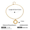 Women's Jewelry Set Stainless Steel And Titanium Steel With Animal Pattern And Electroplating Earrings Necklaces And Hand Accessories