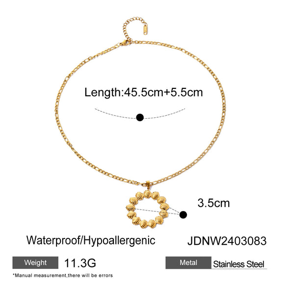 Women's Jewelry Set Stainless Steel And Titanium Steel With Animal Pattern And Electroplating Earrings Necklaces And Hand Accessories