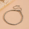 Women's Jewelry Set Titanium Steel Bamboo Chain With Diamonds Geometric Style