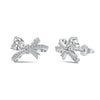 Women's Jewelry Set With 925 Sterling Silver Love Zircon Inlaid Bow Heart Water Drop And Bell Shapes Light Luxury Style Electroplated