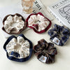 Women's Knitted Cartoon Printed Academy Style Hair Tie Headwear