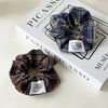 Women's Knitted Cartoon Printed Academy Style Hair Tie Headwear