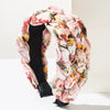 Women's Knitted Cloth Floral Widebrimmed Headband Hair Accessory