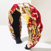 Women's Knitted Cloth Floral Widebrimmed Headband Hair Accessory