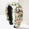 Women's Knitted Cloth Floral Widebrimmed Headband Hair Accessory