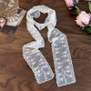 Women's Lace Silk Polyester Nylon Scarf With Plants Flowers Style