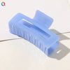 Women's Large Square Cutout Hair Claw Clip Handmade Natural Ponytail Holder Shark Clip For Everyday Styling