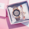 Women's Leisure Quartz Watch Alloy Case Titanium Metal Clasp Round Dial